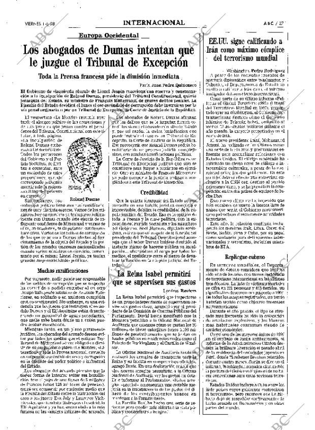 ABC MADRID 01-05-1998 página 27