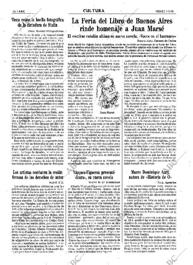 ABC MADRID 01-05-1998 página 54