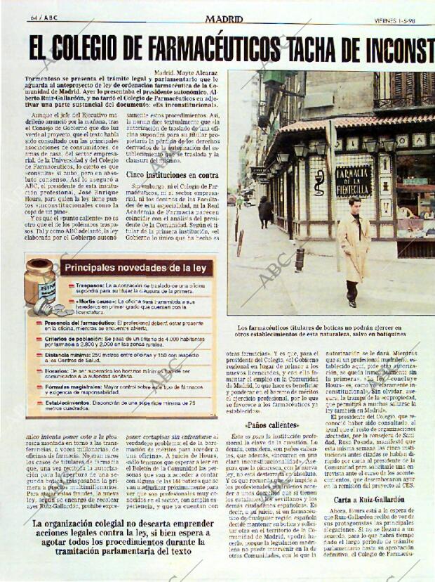 ABC MADRID 01-05-1998 página 64