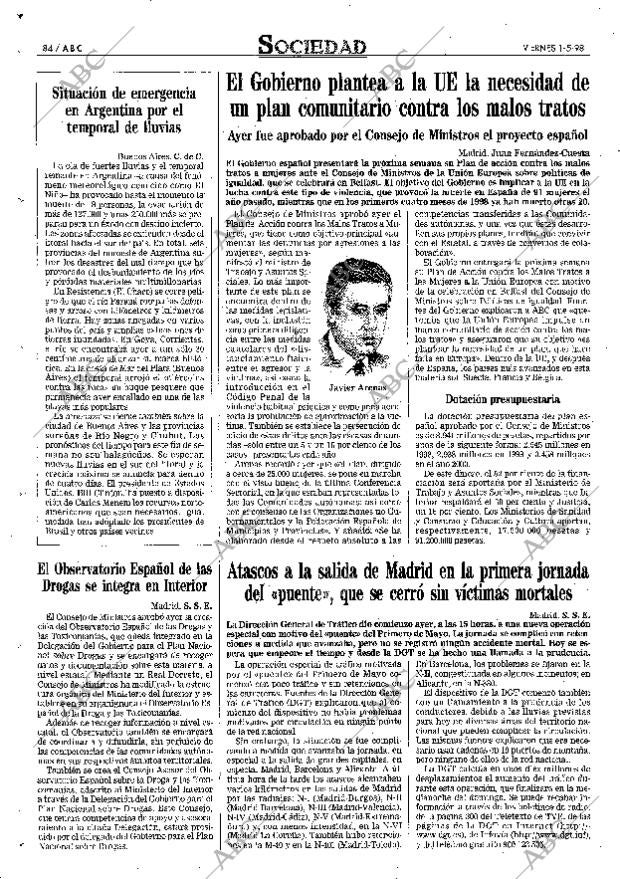 ABC MADRID 01-05-1998 página 84