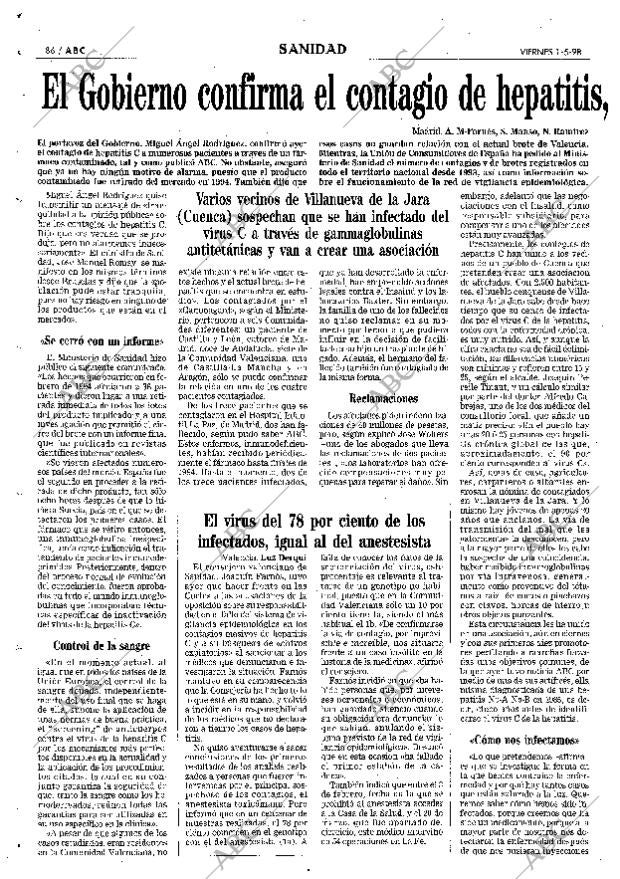 ABC MADRID 01-05-1998 página 86