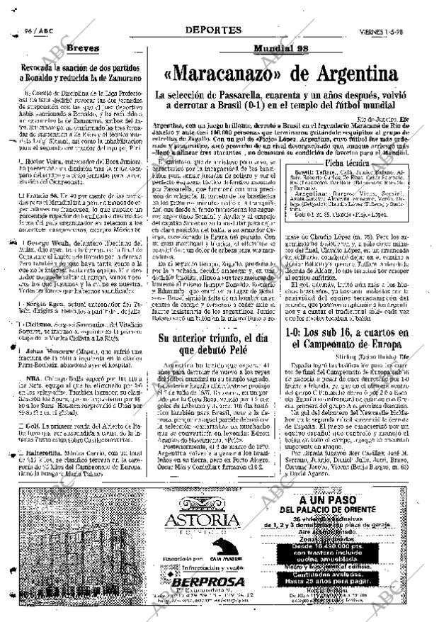ABC MADRID 01-05-1998 página 96