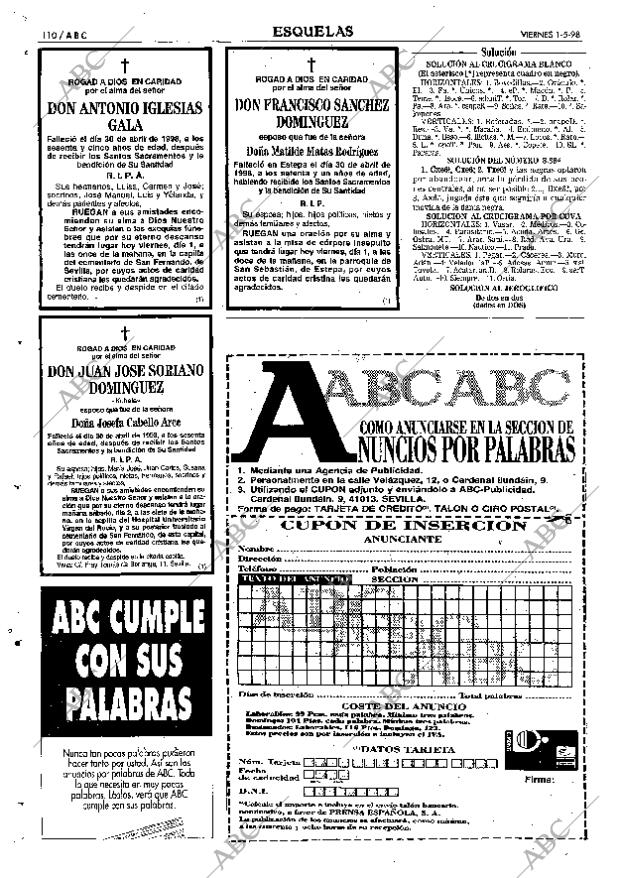 ABC SEVILLA 01-05-1998 página 110