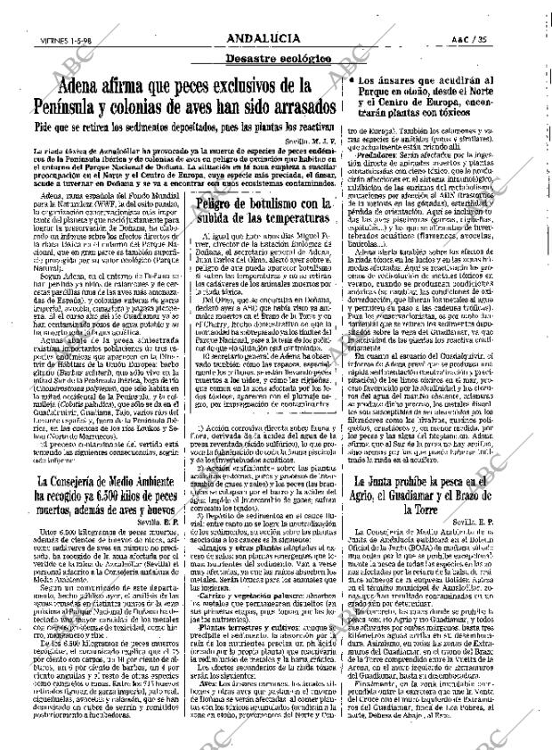 ABC SEVILLA 01-05-1998 página 35