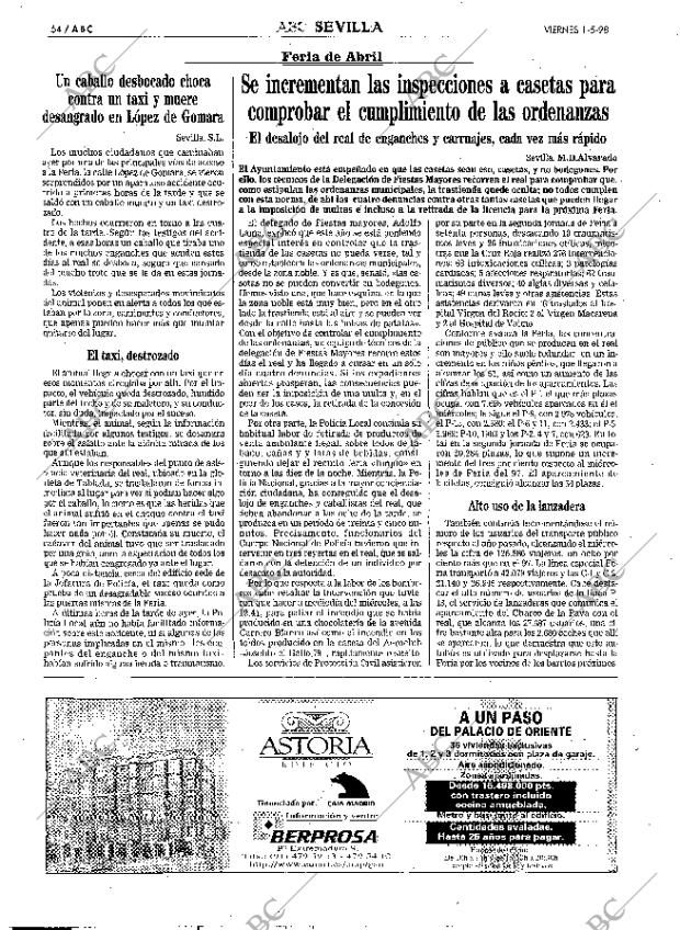 ABC SEVILLA 01-05-1998 página 54