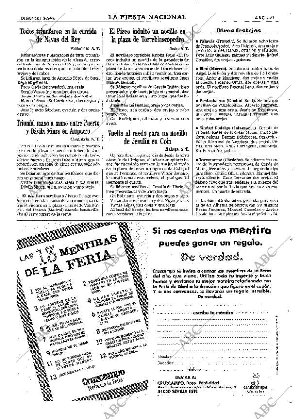 ABC SEVILLA 03-05-1998 página 71