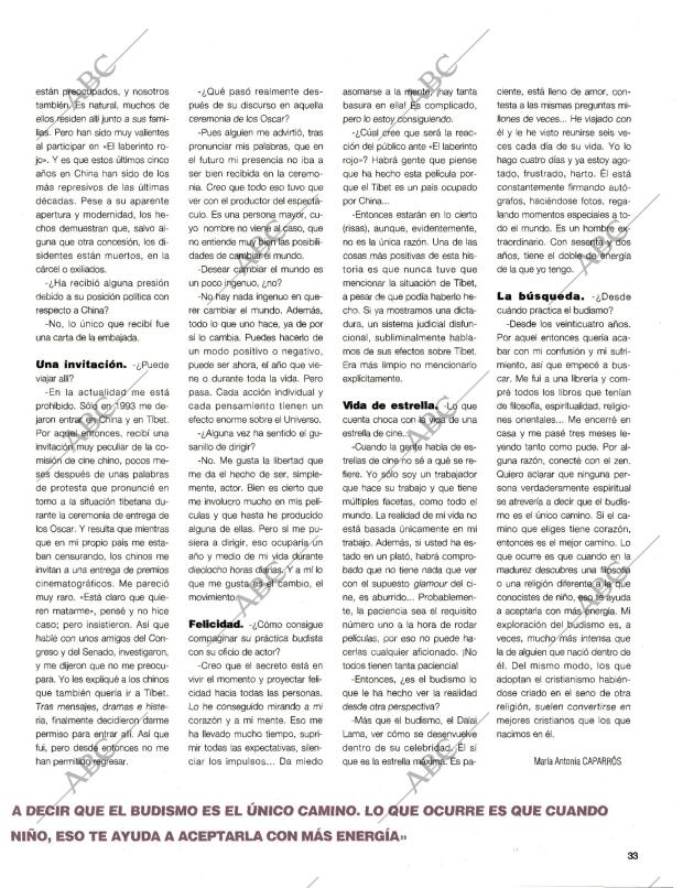 BLANCO Y NEGRO MADRID 03-05-1998 página 33