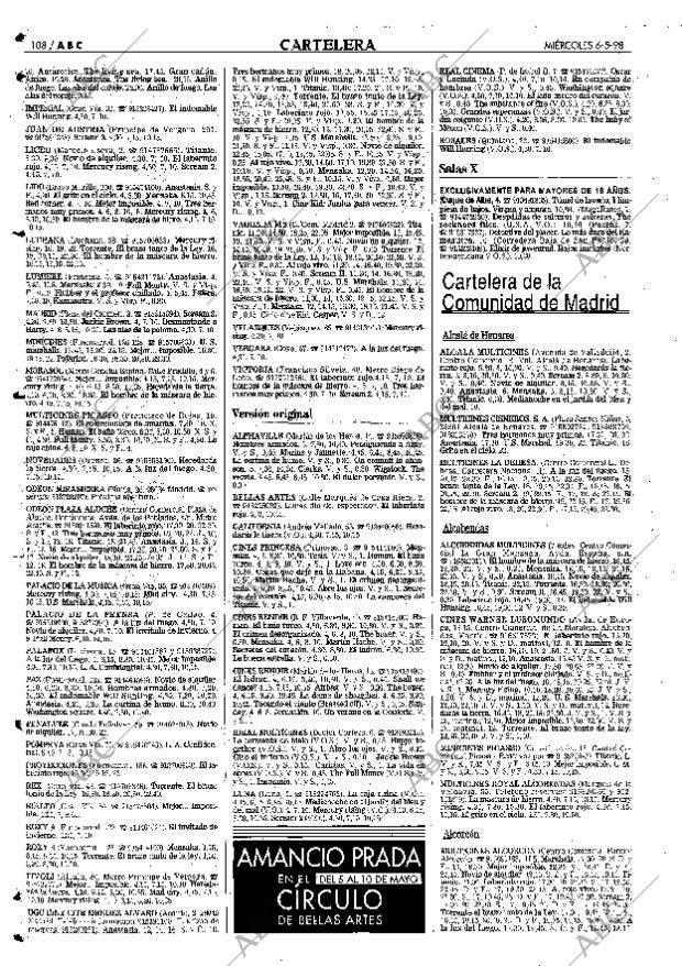 ABC MADRID 06-05-1998 página 108