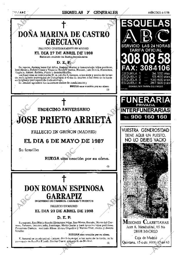 ABC MADRID 06-05-1998 página 112