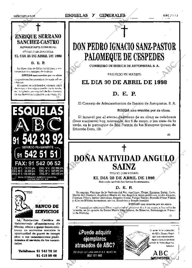 ABC MADRID 06-05-1998 página 113