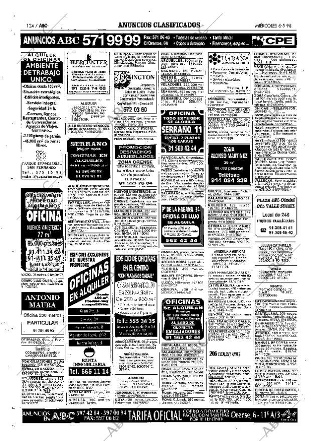 ABC MADRID 06-05-1998 página 124