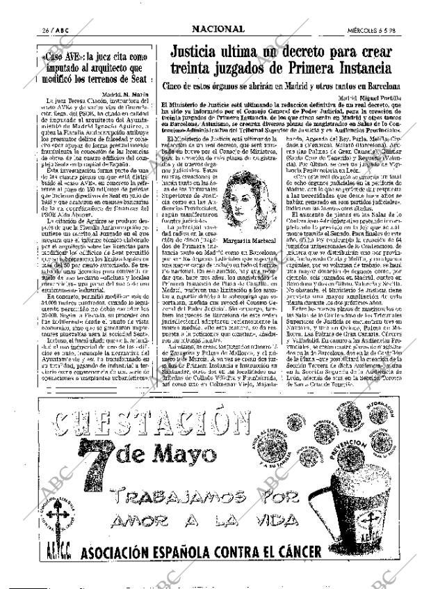ABC MADRID 06-05-1998 página 26