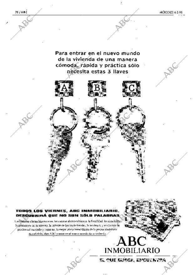 ABC MADRID 06-05-1998 página 78