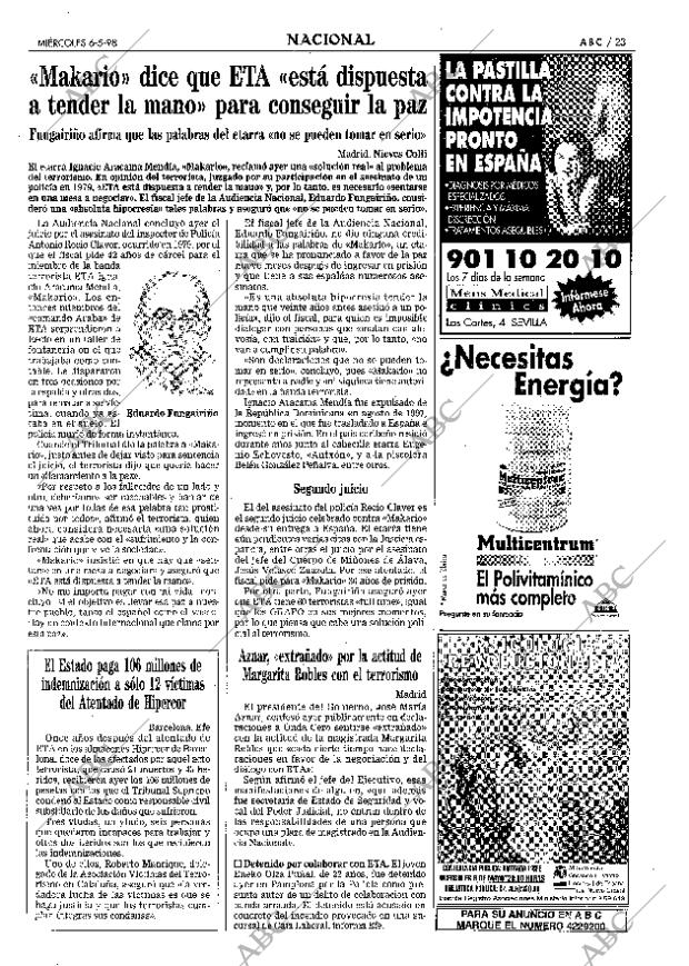 ABC SEVILLA 06-05-1998 página 23