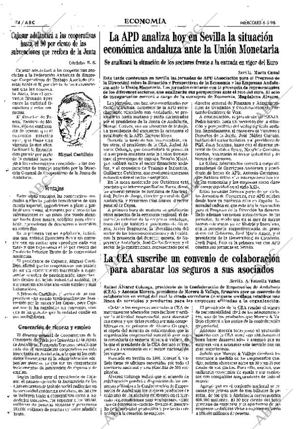 ABC SEVILLA 06-05-1998 página 74