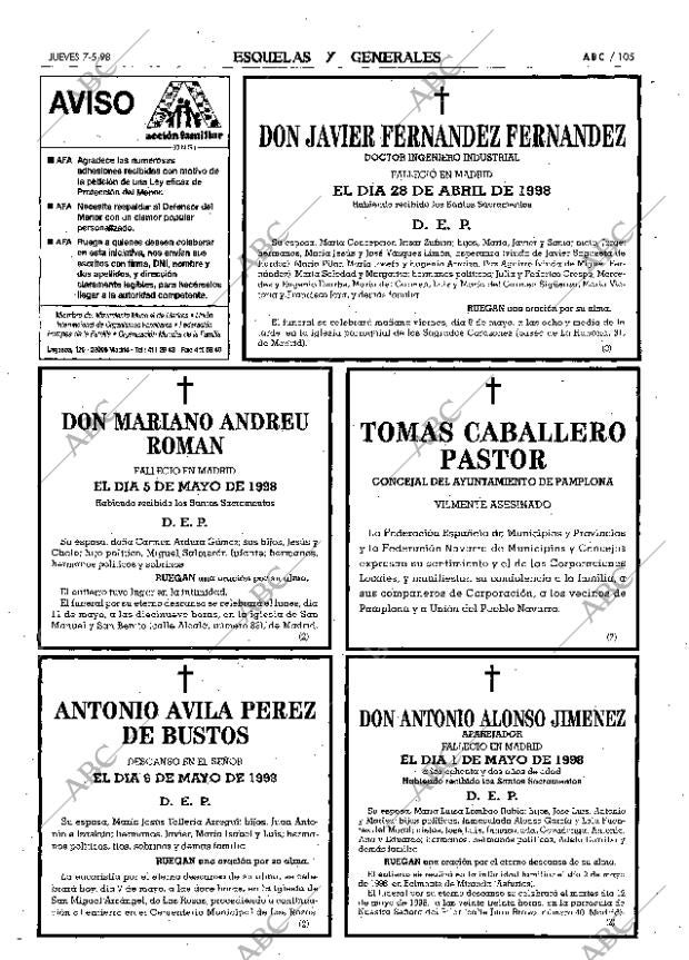 ABC MADRID 07-05-1998 página 105