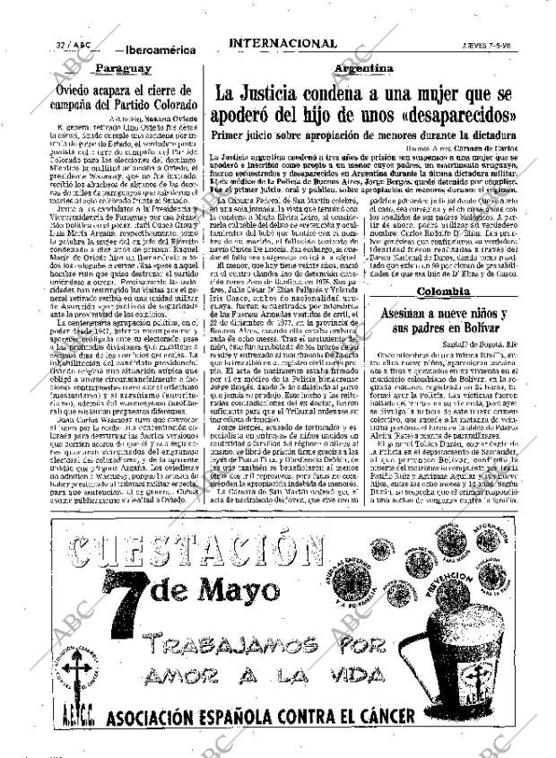 ABC MADRID 07-05-1998 página 32