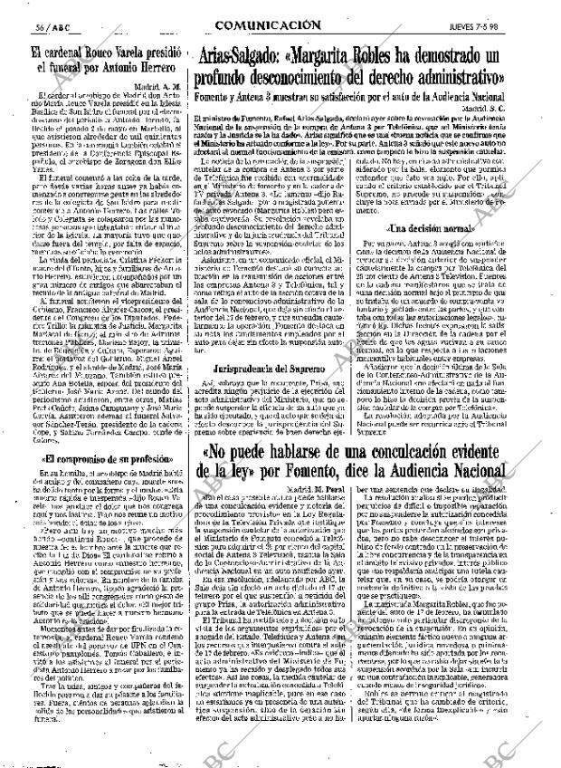 ABC MADRID 07-05-1998 página 56