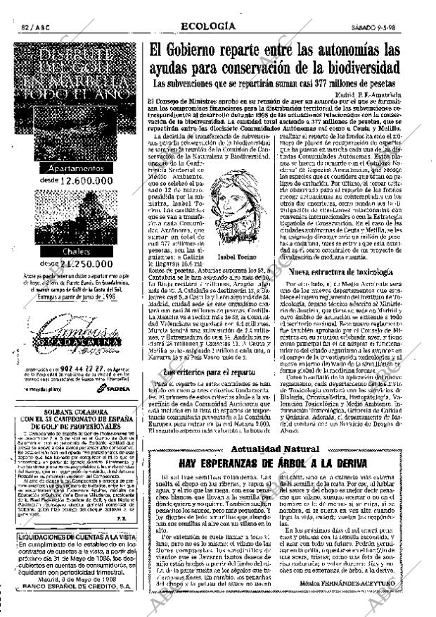 ABC MADRID 09-05-1998 página 82