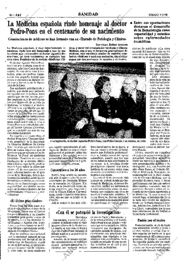 ABC MADRID 09-05-1998 página 86
