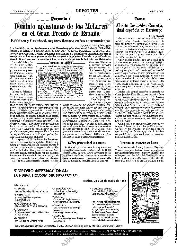 ABC MADRID 10-05-1998 página 101