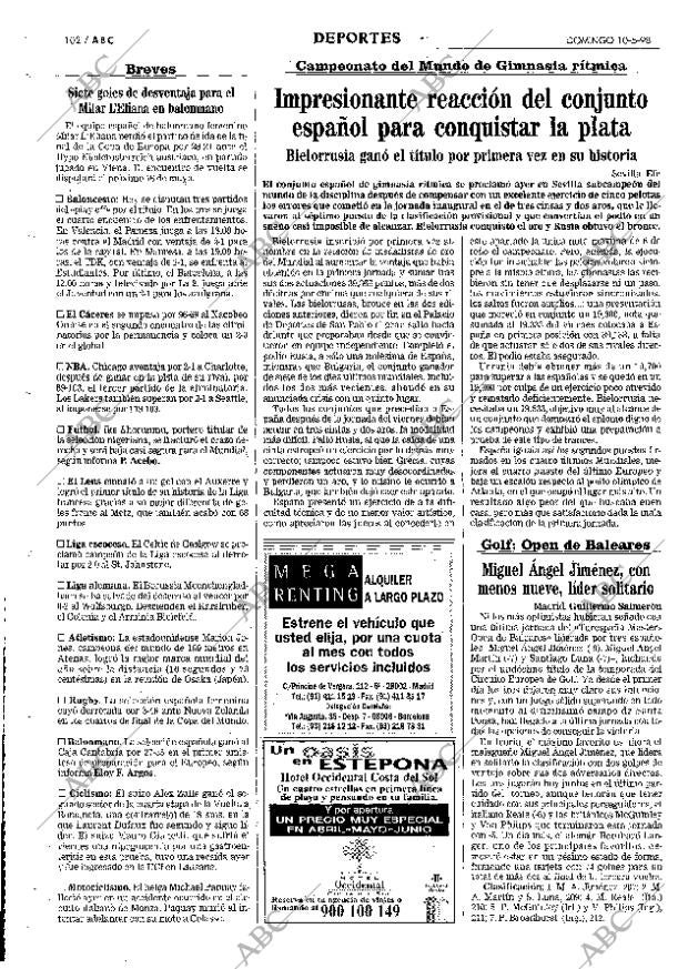 ABC MADRID 10-05-1998 página 102