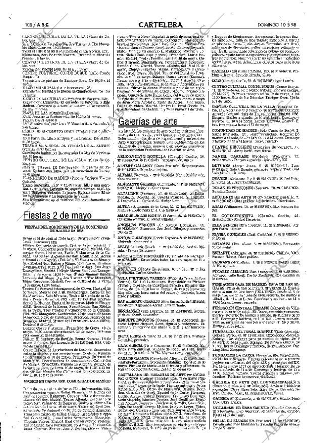 ABC MADRID 10-05-1998 página 108