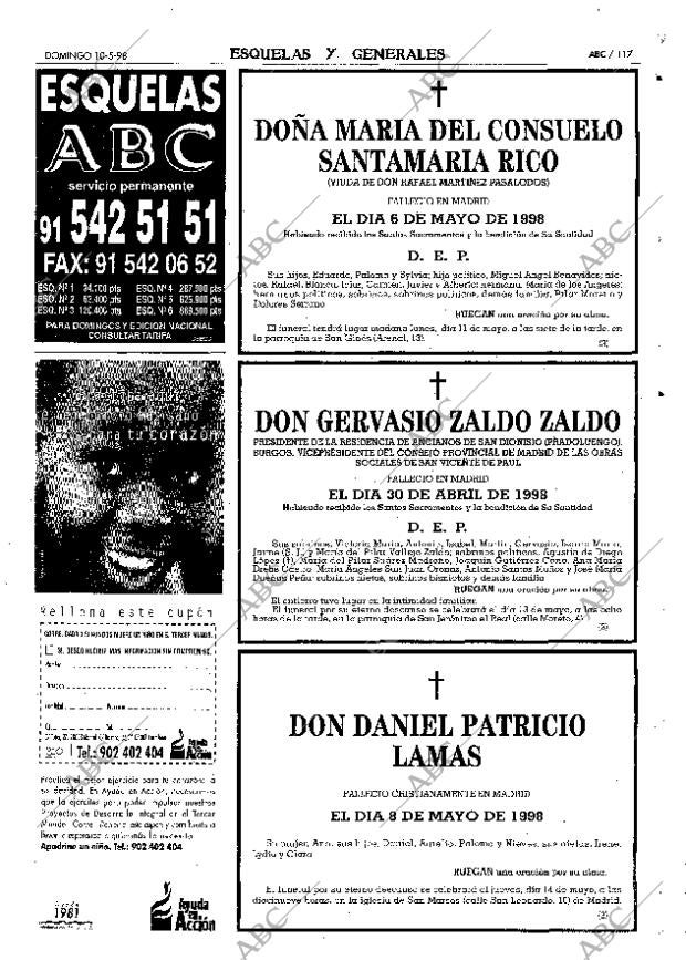 ABC MADRID 10-05-1998 página 117