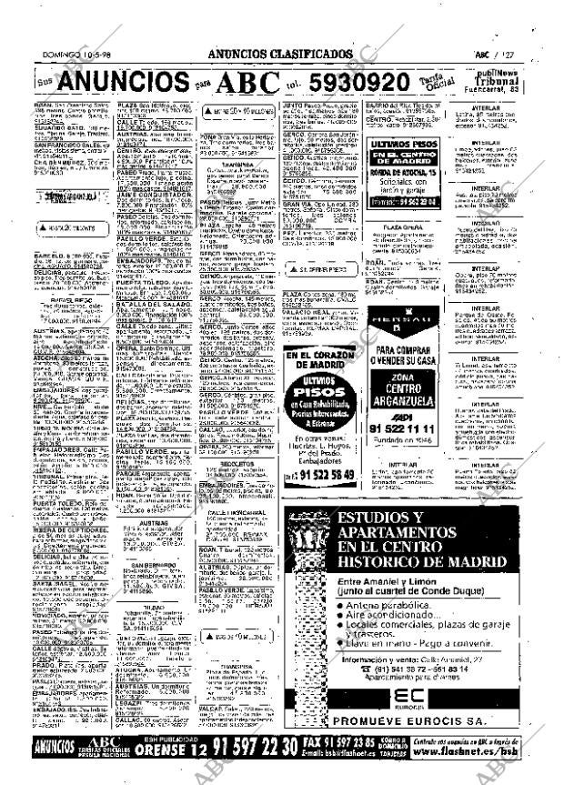 ABC MADRID 10-05-1998 página 127
