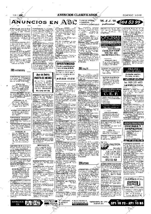 ABC MADRID 10-05-1998 página 138