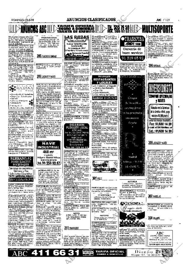 ABC MADRID 10-05-1998 página 139