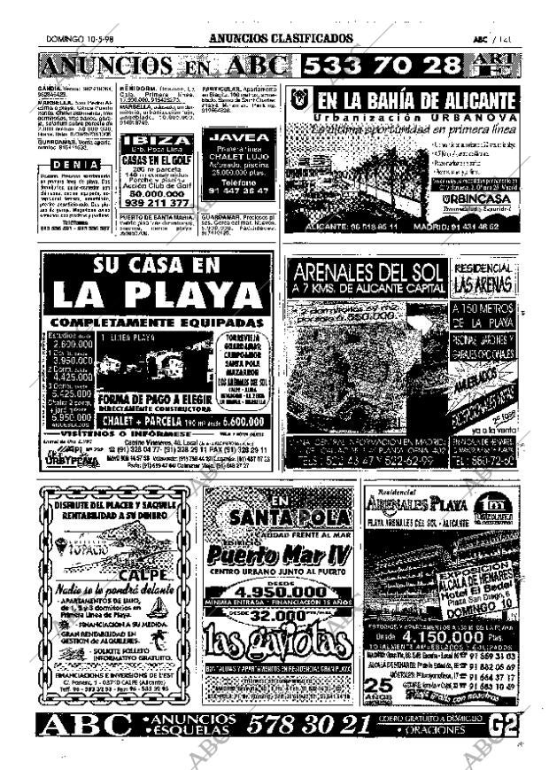 ABC MADRID 10-05-1998 página 141