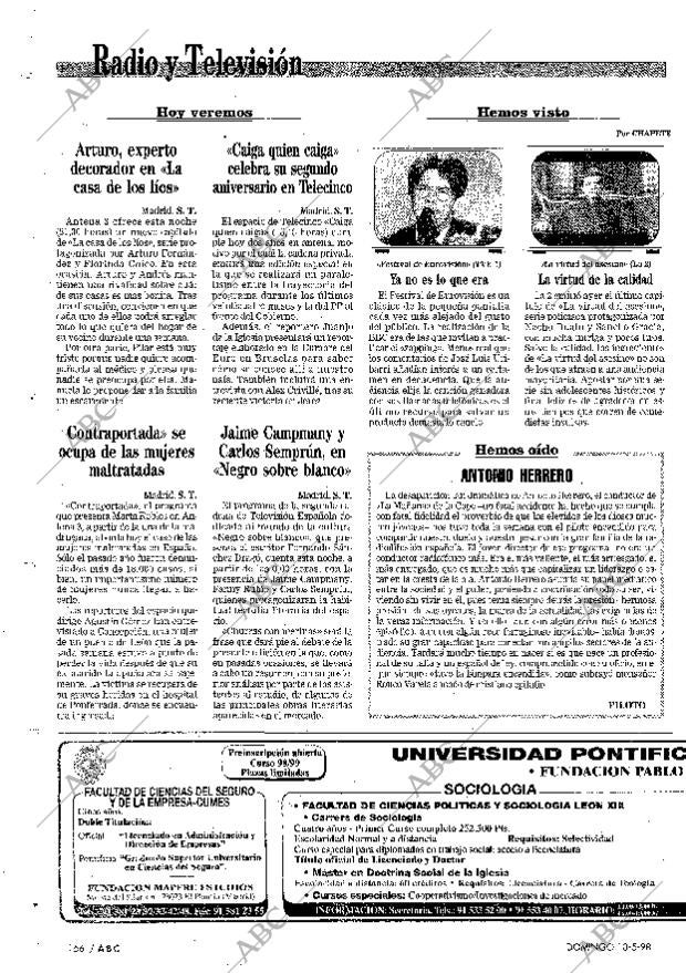 ABC MADRID 10-05-1998 página 156
