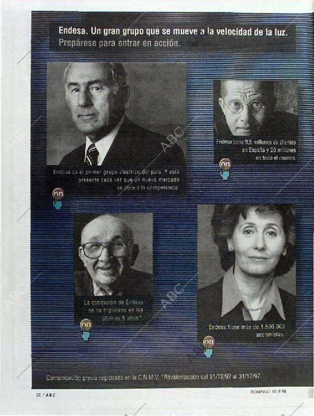 ABC MADRID 10-05-1998 página 20