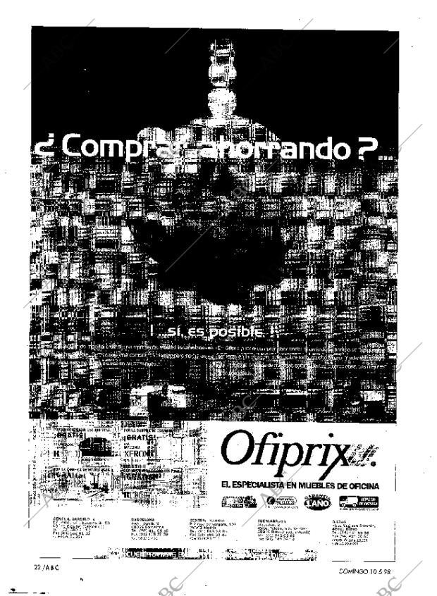 ABC MADRID 10-05-1998 página 22