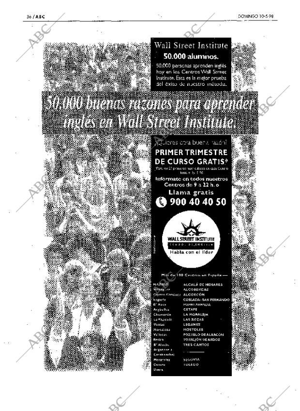ABC MADRID 10-05-1998 página 36