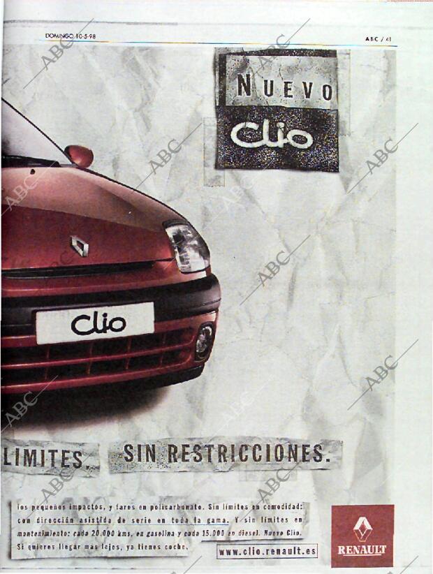 ABC MADRID 10-05-1998 página 41