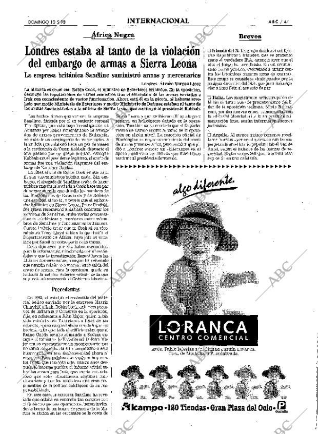 ABC MADRID 10-05-1998 página 47