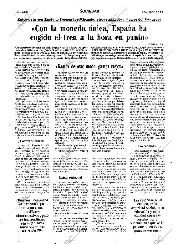 ABC MADRID 10-05-1998 página 66
