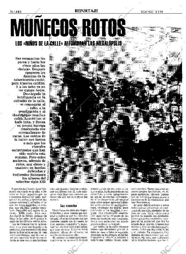 ABC MADRID 10-05-1998 página 70