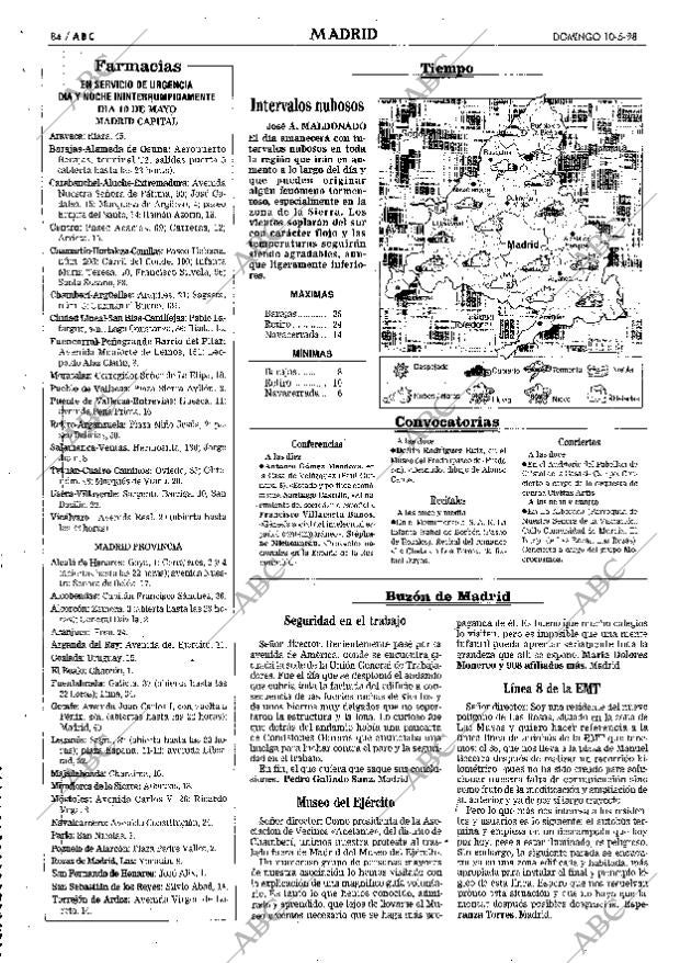 ABC MADRID 10-05-1998 página 84