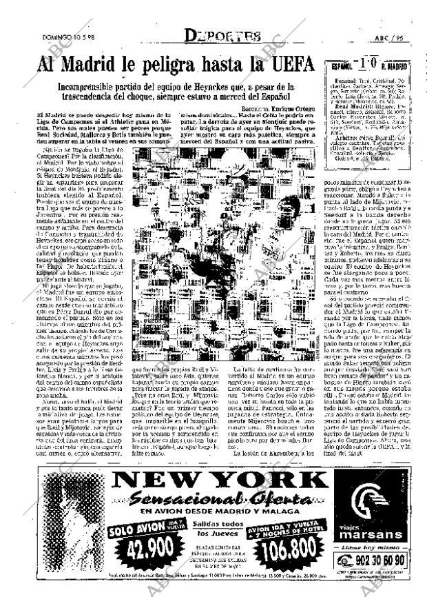 ABC MADRID 10-05-1998 página 95