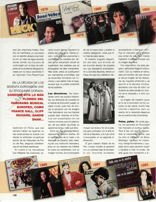 BLANCO Y NEGRO MADRID 10-05-1998 página 100