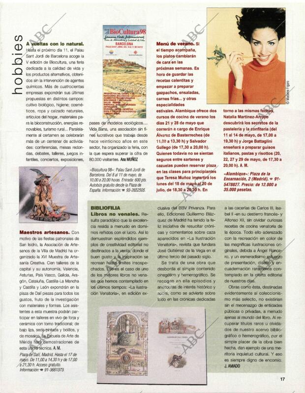 BLANCO Y NEGRO MADRID 10-05-1998 página 17