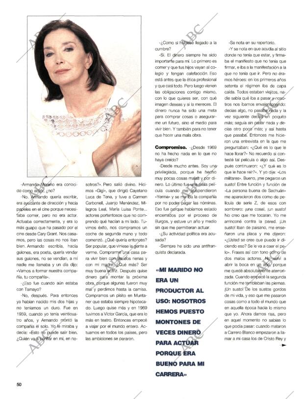 BLANCO Y NEGRO MADRID 10-05-1998 página 50