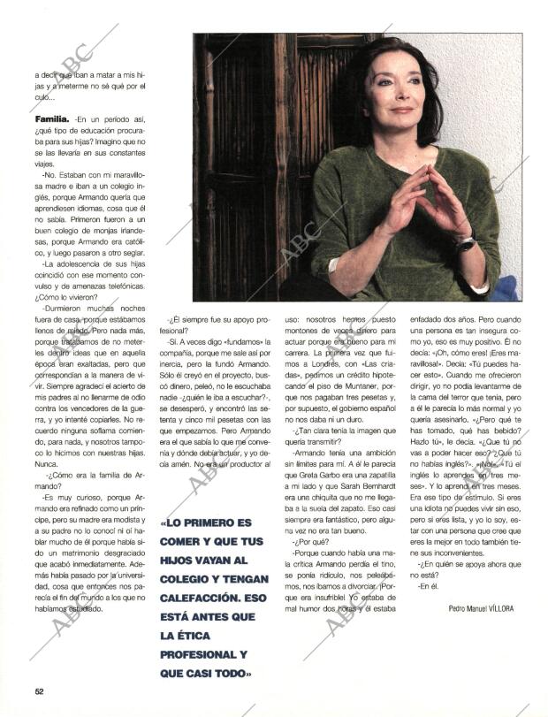 BLANCO Y NEGRO MADRID 10-05-1998 página 52