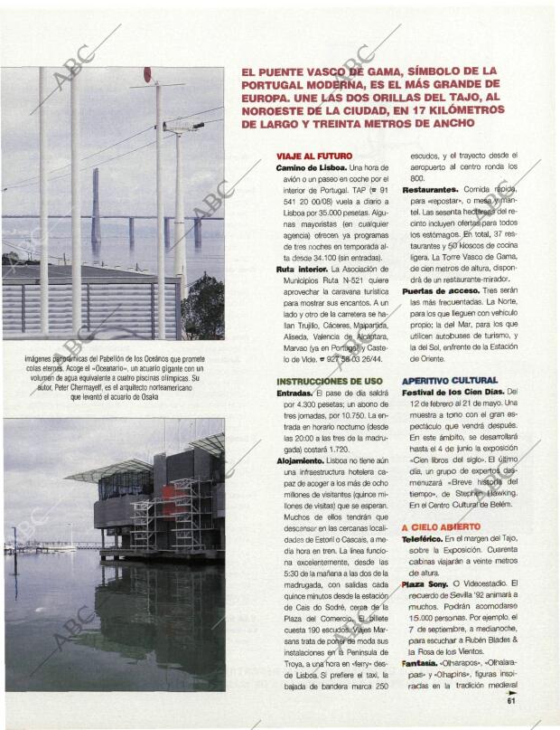 BLANCO Y NEGRO MADRID 10-05-1998 página 61