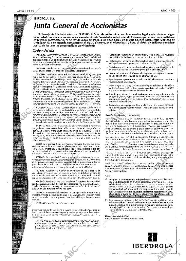 ABC MADRID 11-05-1998 página 103
