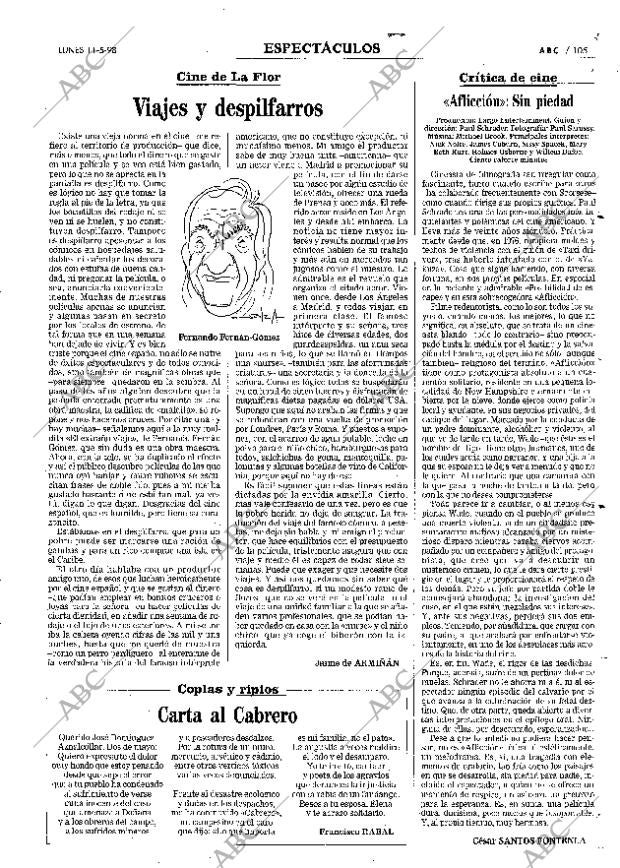 ABC MADRID 11-05-1998 página 105