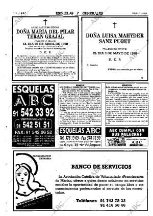 ABC MADRID 11-05-1998 página 116
